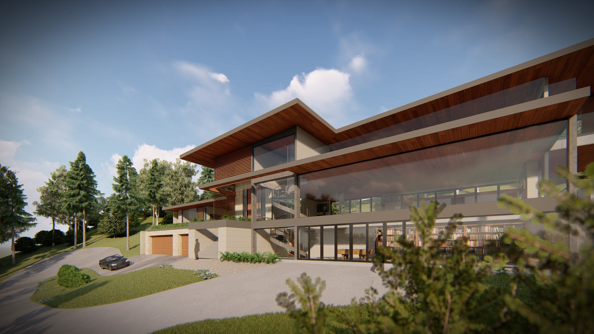 Los Altos hills, California, Architecture Design