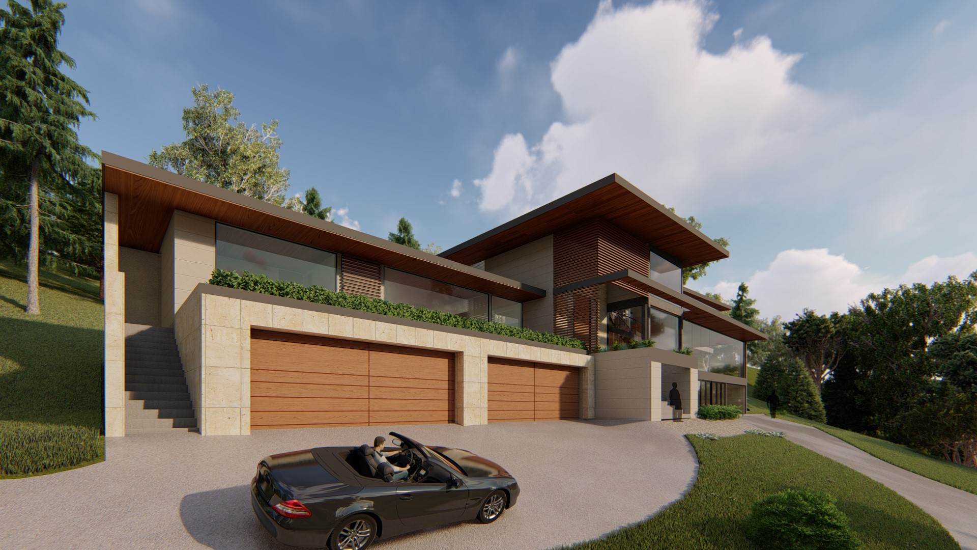 Los Altos hills, California, Architecture Design