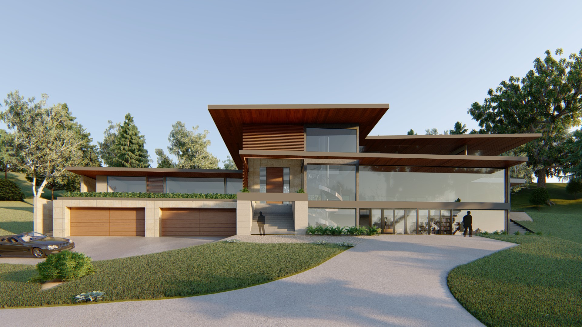 Los Altos hills, California, Architecture Design