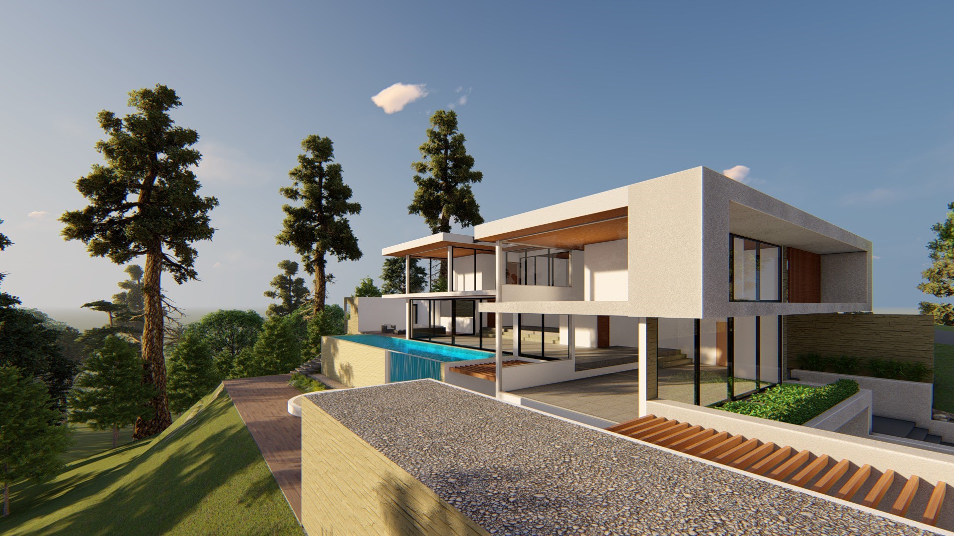 Los Altos hills, California, Architecture Design