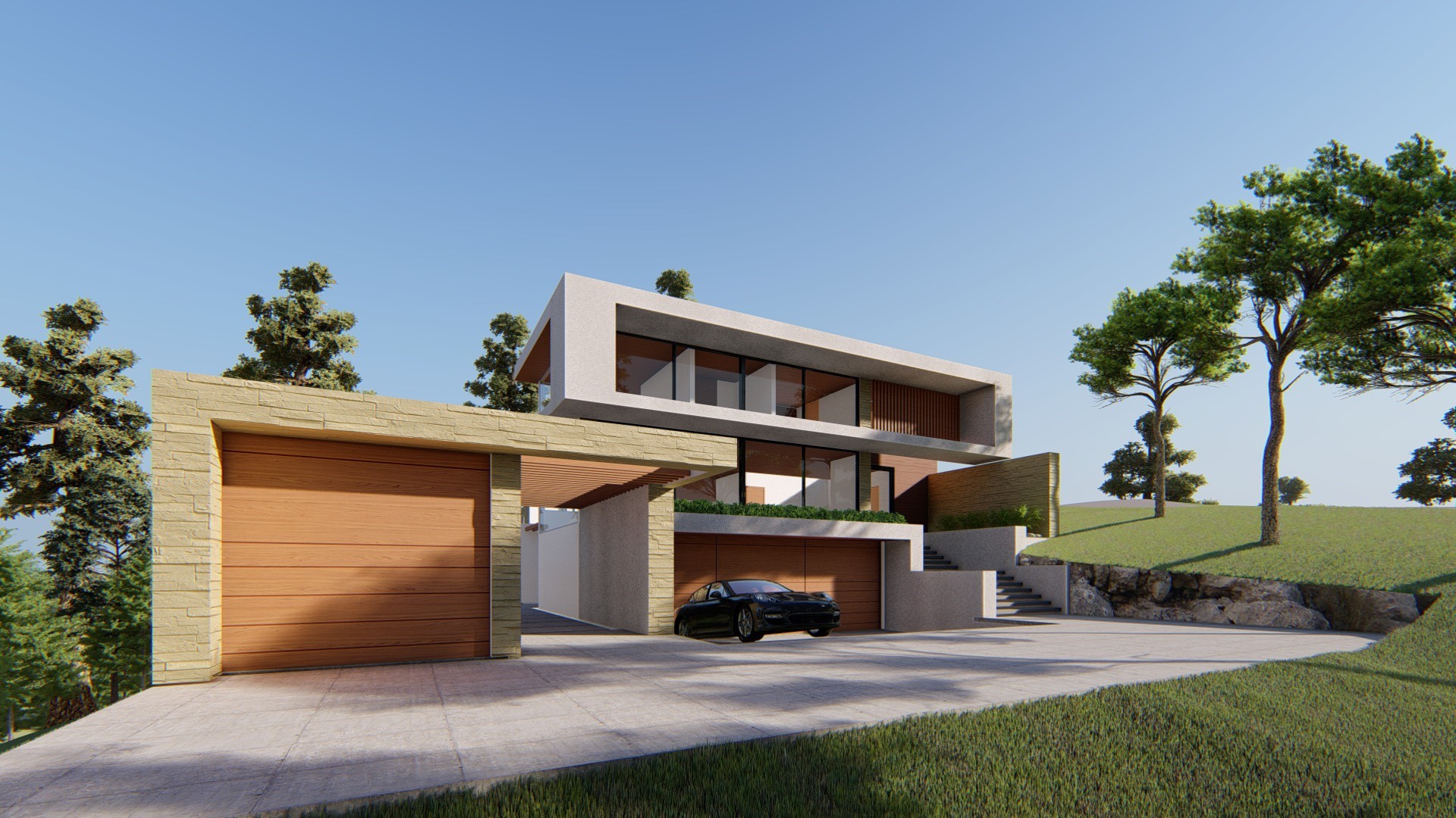 Los Altos hills, California, Architecture Design