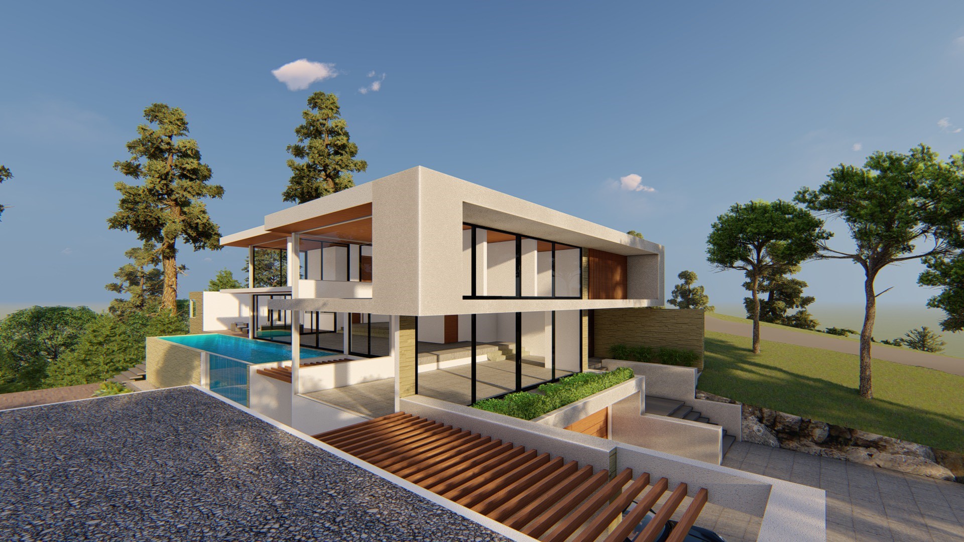 Los Altos hills, California, Architecture Design