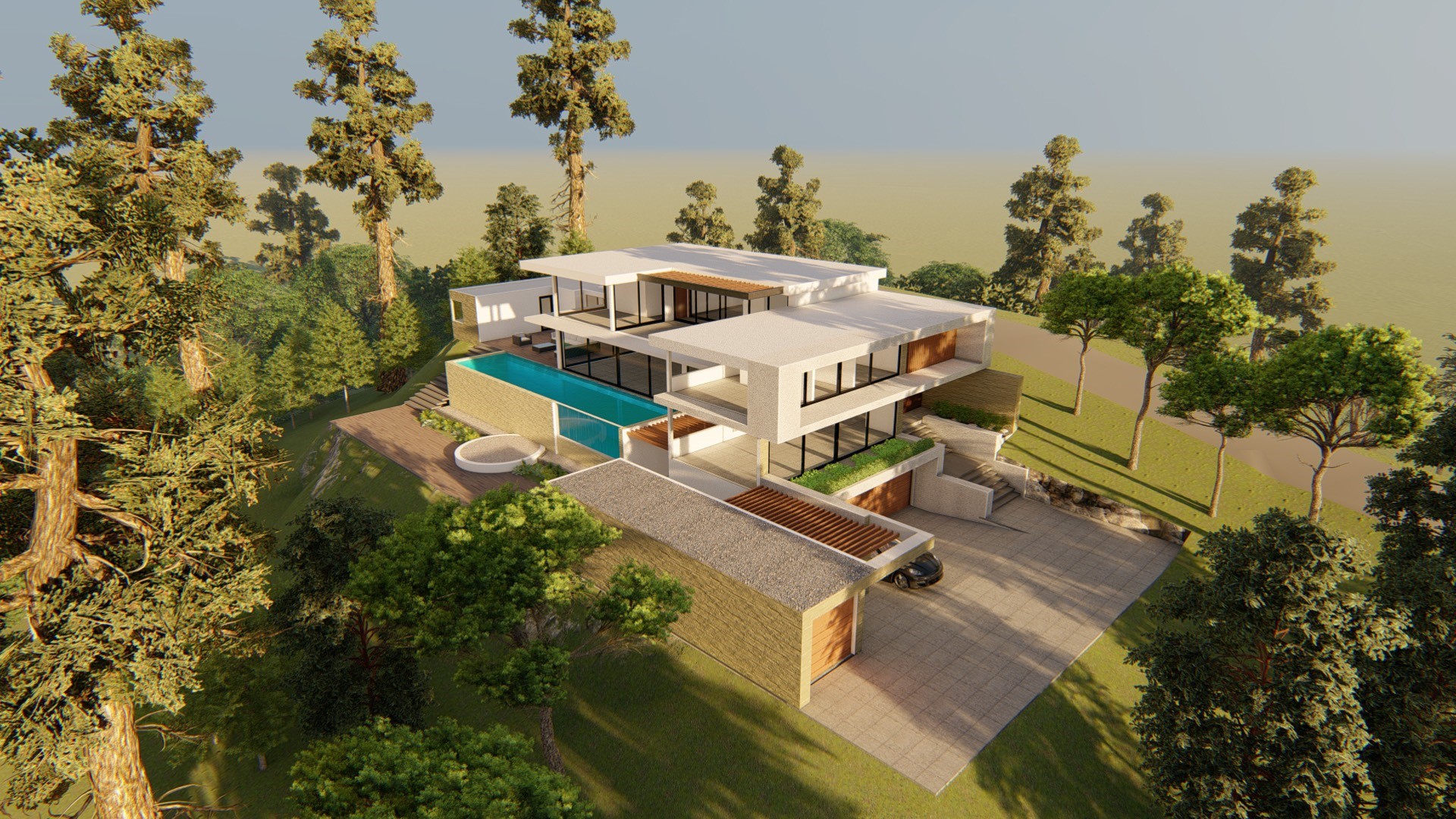 Los Altos hills, California, Architecture Design