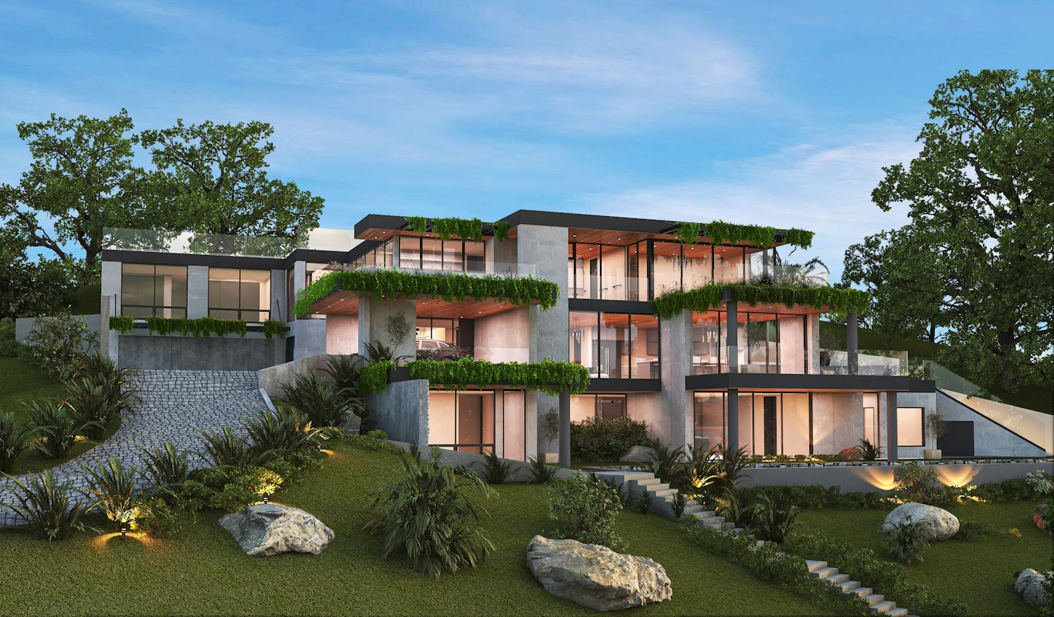 Los Altos hills, California, Architecture Design