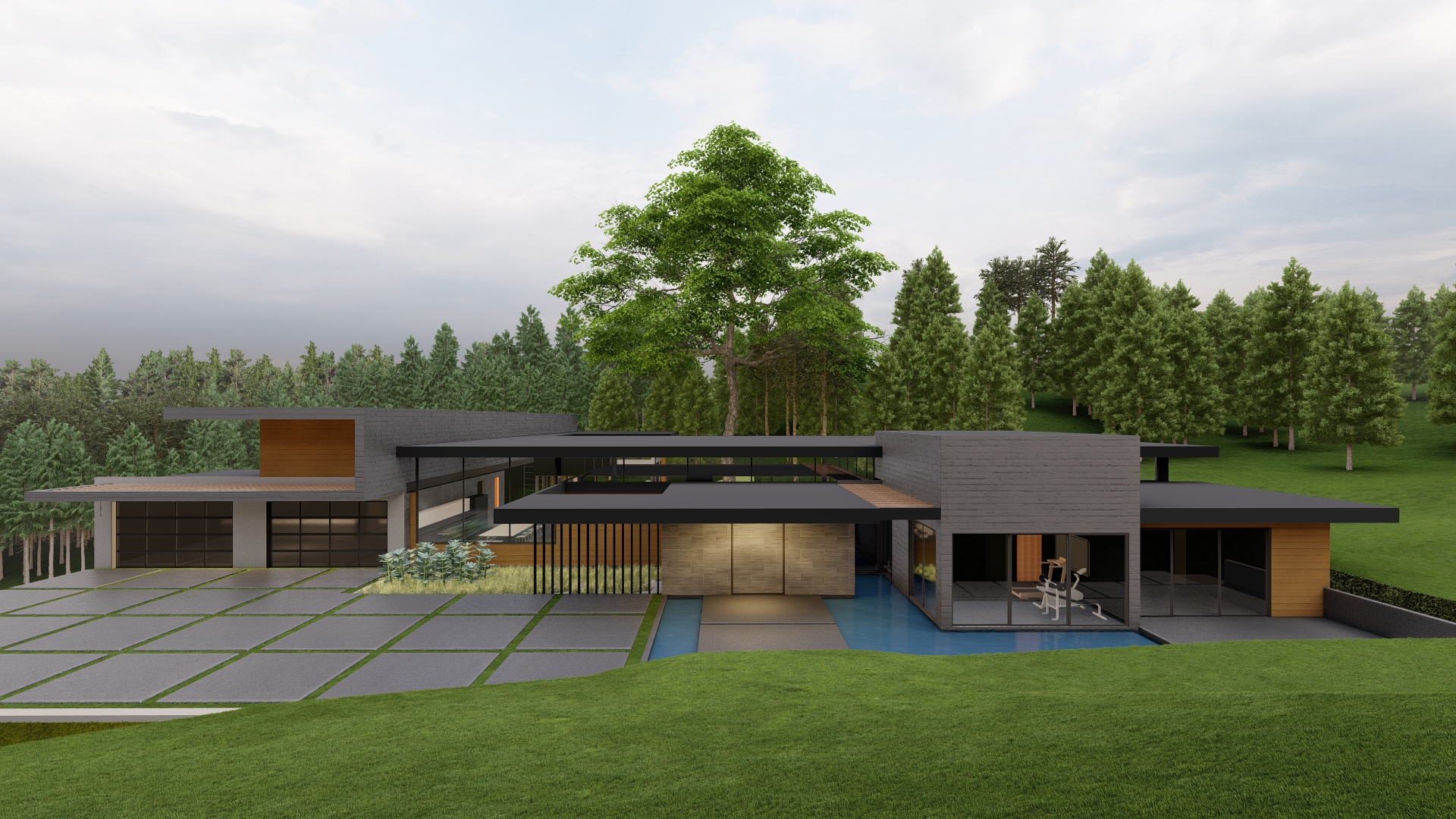 Los Altos hills, California, Architecture Design