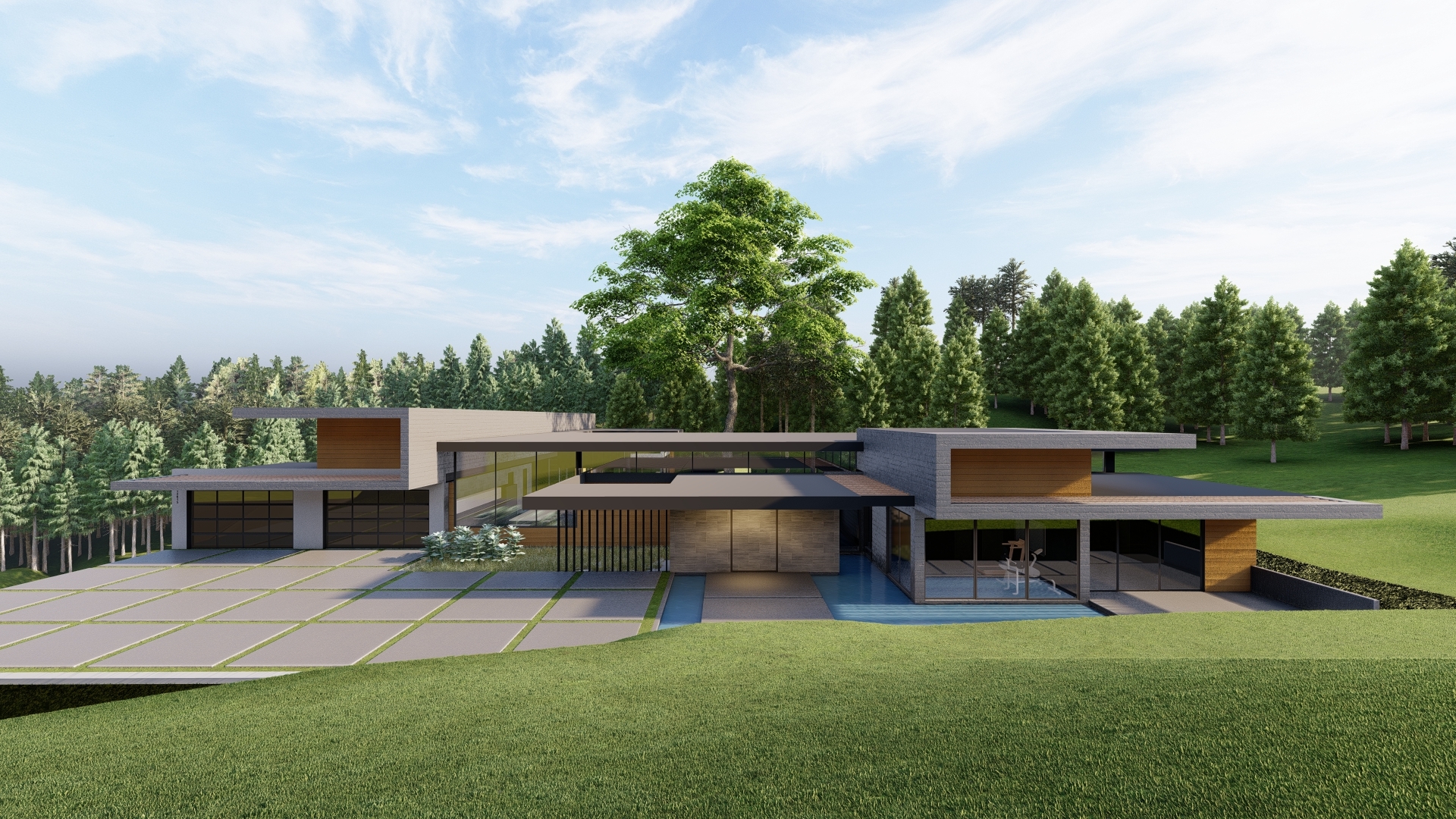 Los Altos hills, California, Architecture Design