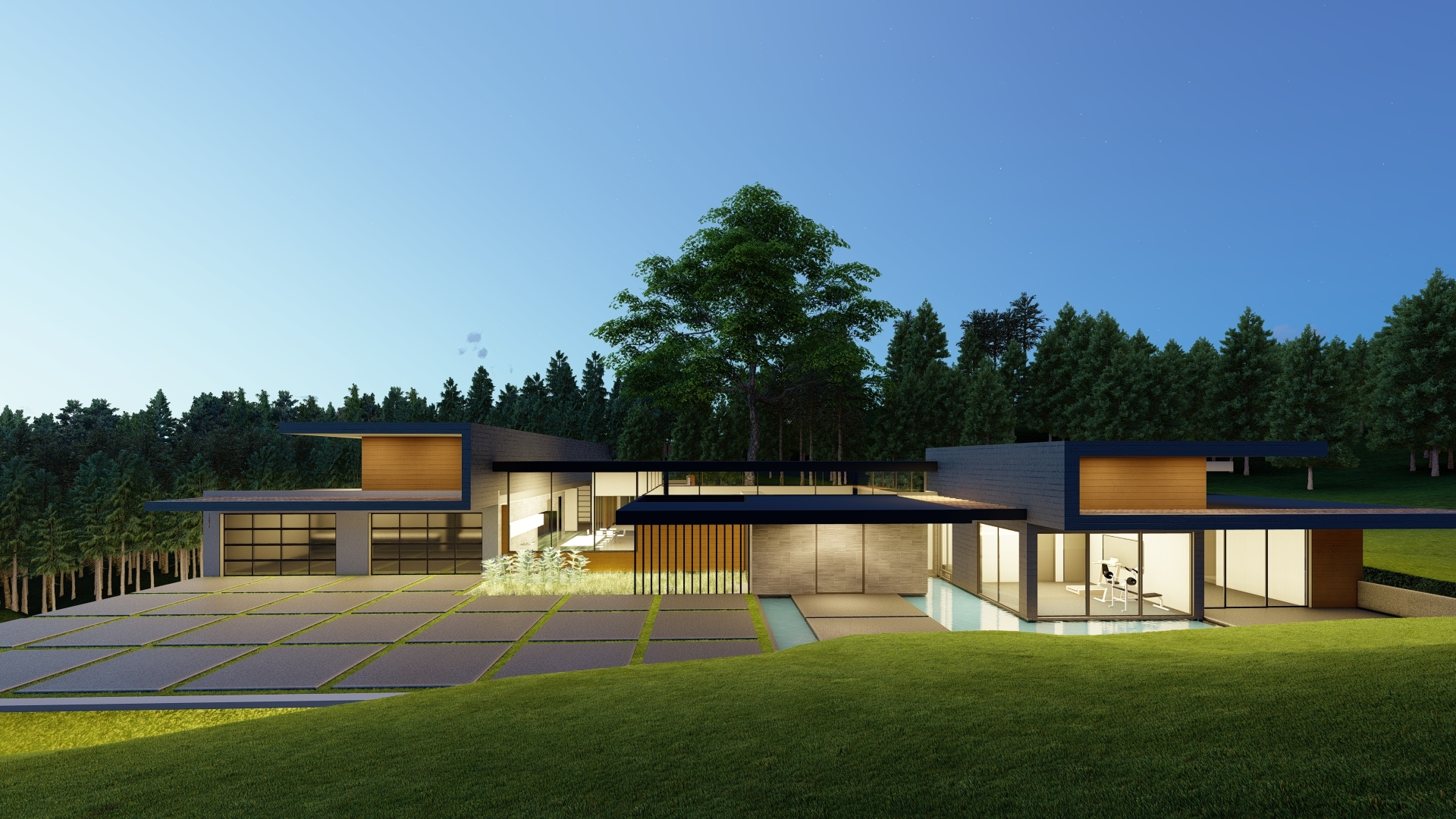 Los Altos hills, California, Architecture Design