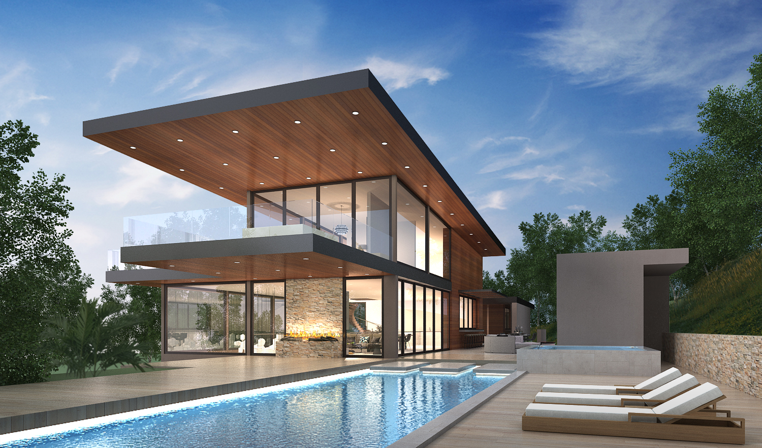 Los Altos hills, California, Architecture Design