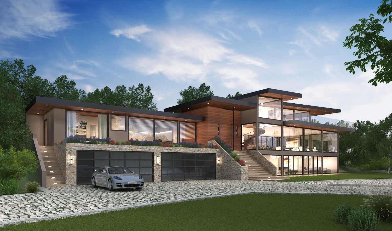 Los Altos hills, California, Architecture Design