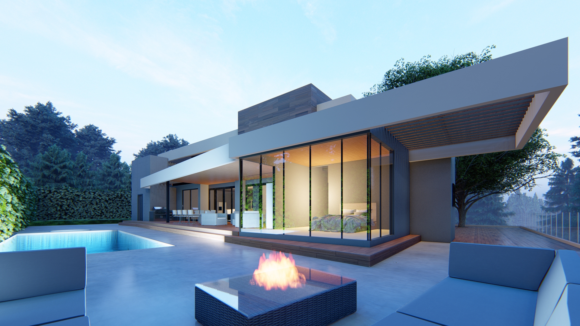 Los Altos hills, California, Architecture Design