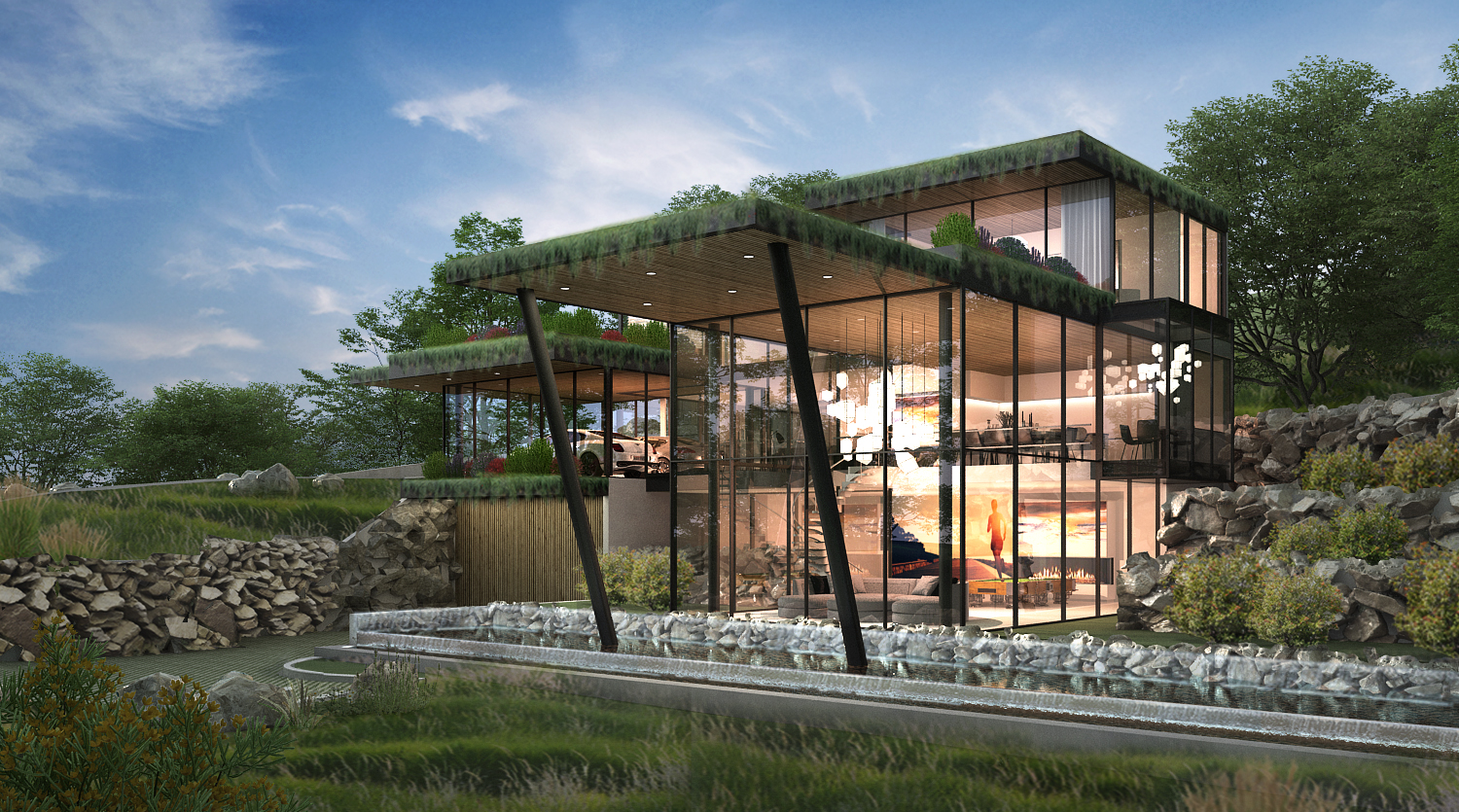 Los Altos hills, California, Architecture Design