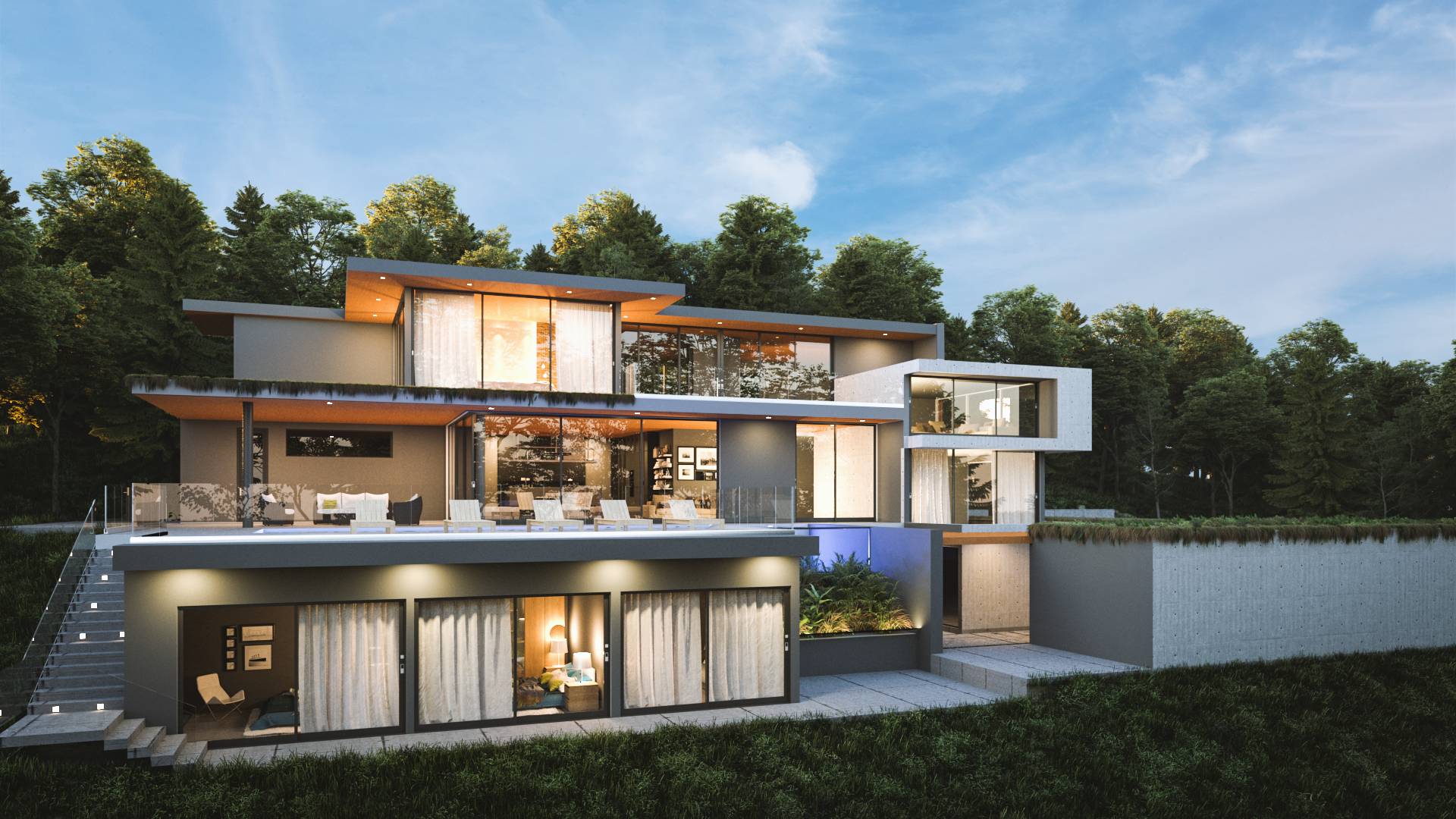 Los Altos hills, California, Architecture Design