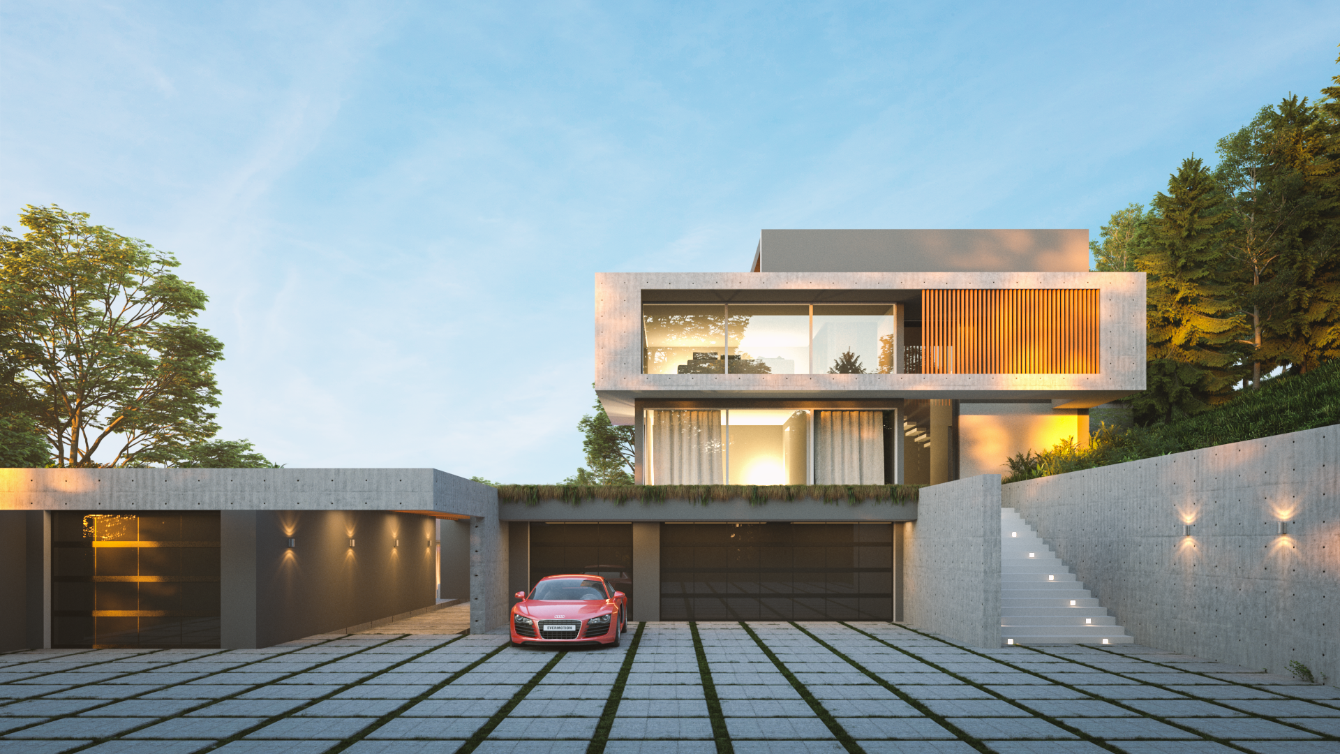 Los Altos hills, California, Architecture Design