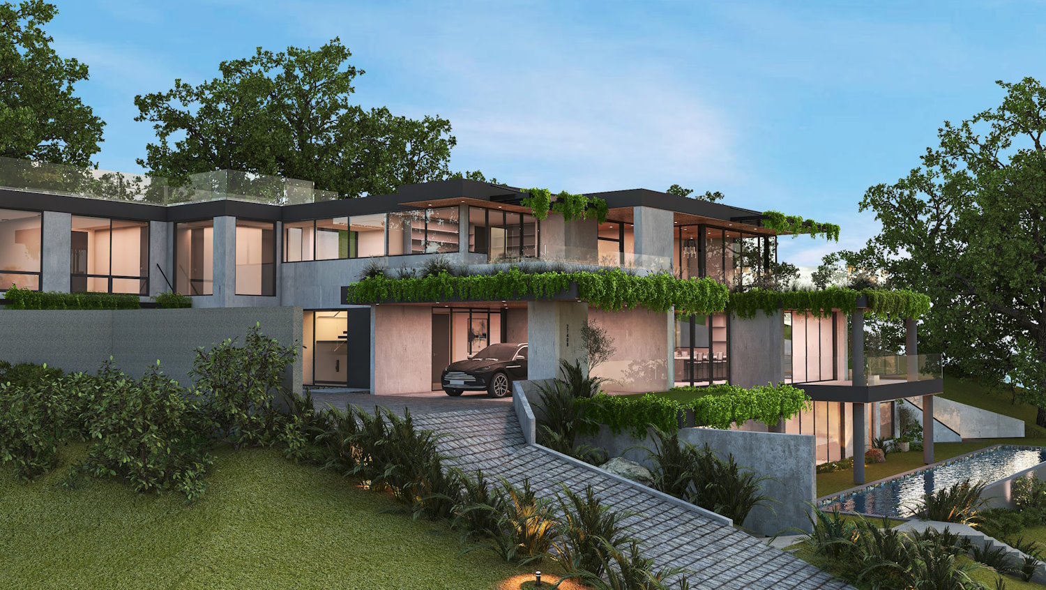 Los Altos hills, California, Architecture Design